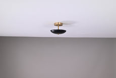 Brass Disk Uplifting Lamp, No Glare, Ambient No-shadow Lamp 12 inches- 32336