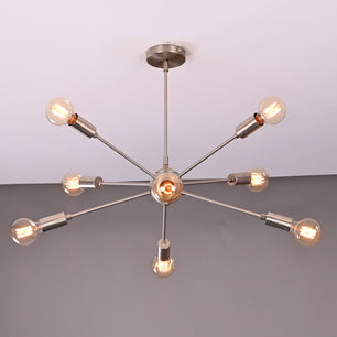 8 Arm Brass Sputnik Chandelier 30