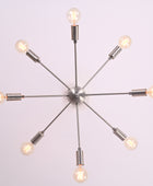 8 Arm Brass Sputnik Chandelier 30