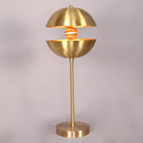 Modern Brass Table Lamp – Sculptural Mid-Century Lighting, Fully Customizable,  - 32345