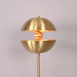 Modern Brass Table Lamp – Sculptural Mid-Century Lighting, Fully Customizable,  - 32345