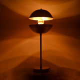 Modern Brass Table Lamp – Sculptural Mid-Century Lighting, Fully Customizable,  - 32345