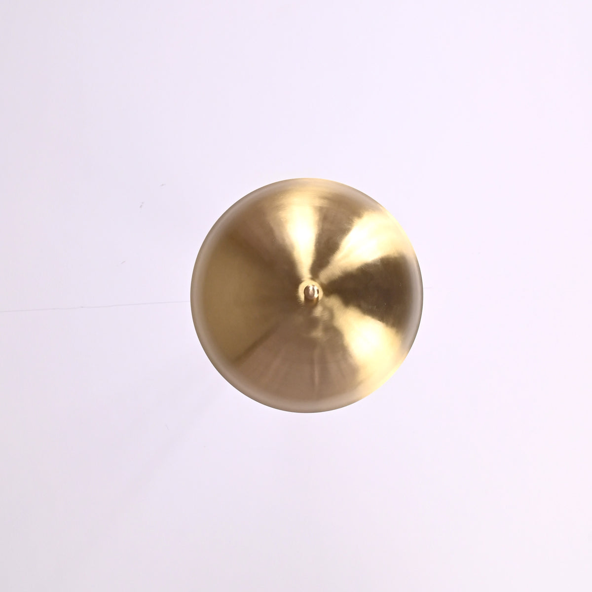 Modern Brass Pendant Light | Customizable Mid-Century Ceiling Lamp - 32346