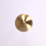 Modern Brass Pendant Light | Customizable Mid-Century Ceiling Lamp - 32346