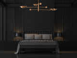 Kyoto Ortbital  -  Uplifting Ceiling Chandelier - 3 Lights - 32347