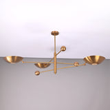 Kyoto Ortbital  -  Uplifting Ceiling Chandelier - 3 Lights - 32347