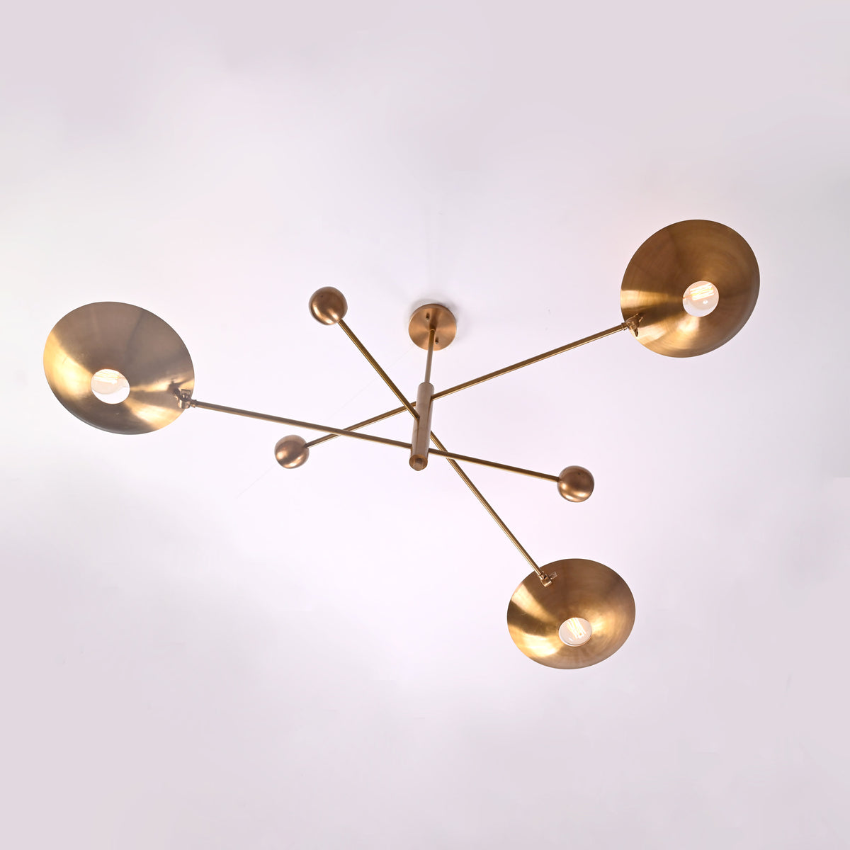 Kyoto Ortbital  -  Uplifting Ceiling Chandelier - 3 Lights - 32347