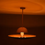 Modern Brass Pendant Chandelier | Customizable Mid-Century Ceiling Light Fixture - 32349