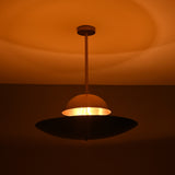 Modern Brass Pendant Chandelier | Customizable Mid-Century Ceiling Light Fixture - 32349