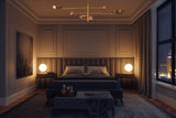 Vienna Ortbital  -  Uplifting Mid-century Chandelier - 3 Lights - 32351