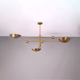 Vienna Ortbital  -  Uplifting Mid-century Chandelier - 3 Lights - 32351