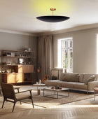 6 Lights Elegant Ceiling Disc Pendant Lamp by Brass Leaf Studio 32355