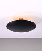 6 Lights Elegant Ceiling Disc Pendant Lamp by Brass Leaf Studio 32355