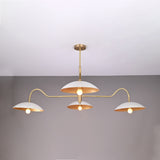 Kyoto Orbital - Brass Chandelier - 4 Lights - 32357