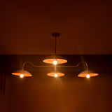 Kyoto Orbital - Brass Chandelier - 4 Lights - 32357