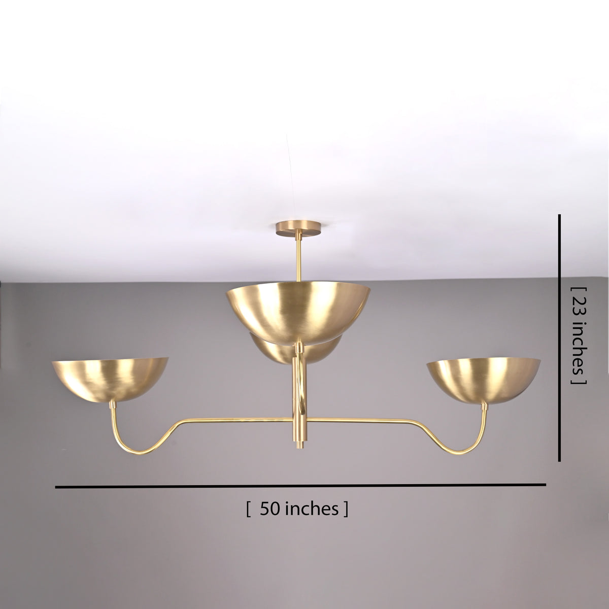 Cairo Ortbital  -  Uplifting Ceiling Chandelier - 4 Lights - 32359