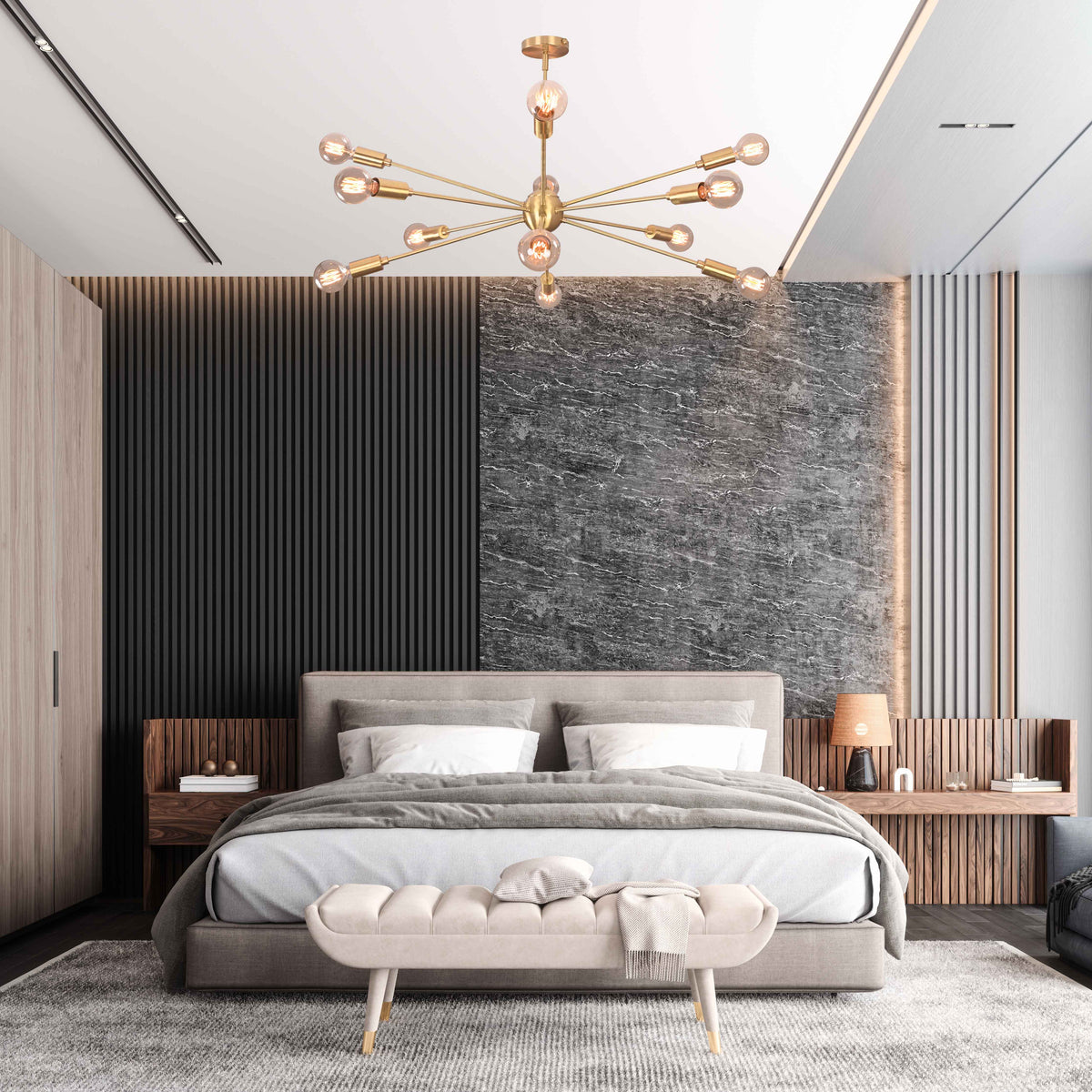 Vienna Nova - Ceiling Chandelier - 8 Lights - 32362