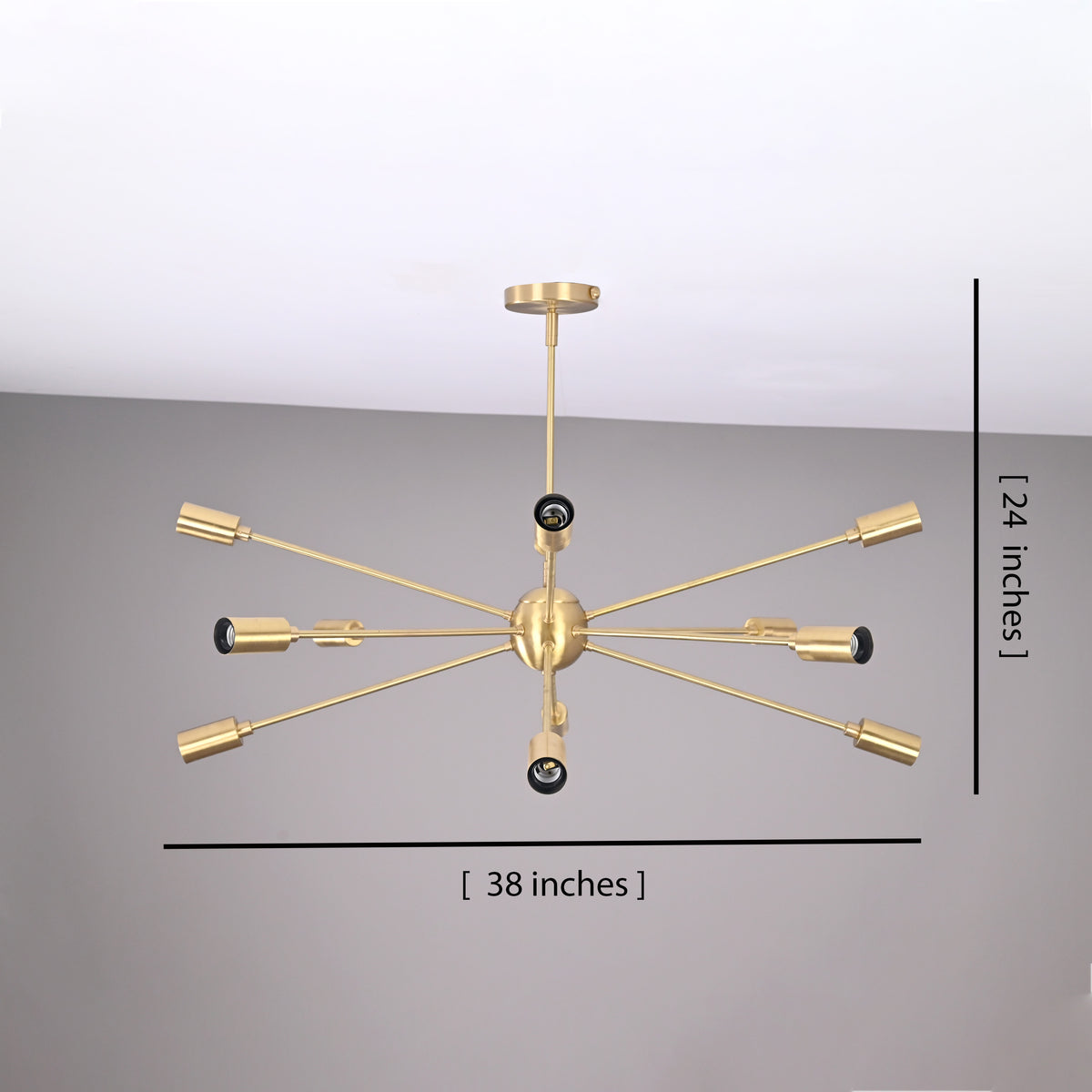 Vienna Nova - Ceiling Chandelier - 8 Lights - 32362