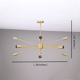 Vienna Nova - Ceiling Chandelier - 8 Lights - 32362