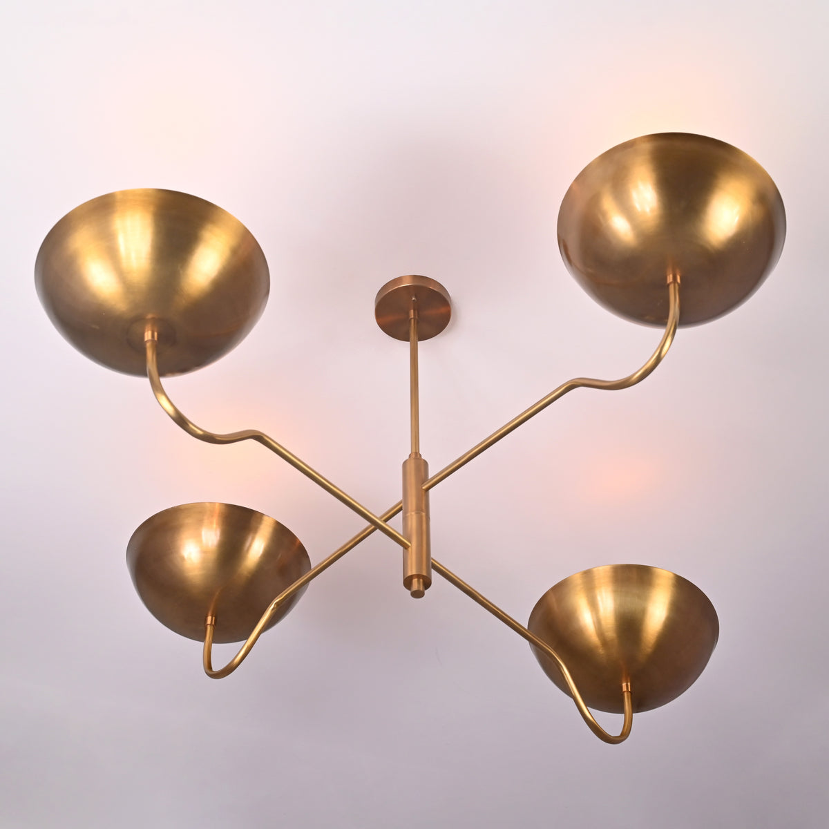 Monaco Ortbital  -  Uplifting Mid-century Chandelier - 4 Lights - 32366