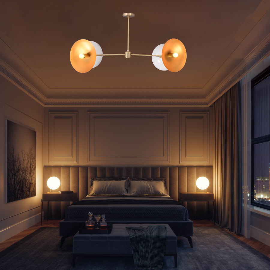 Copenhagen Discus - Ceiling Chandelier - 4 Lights - 32367