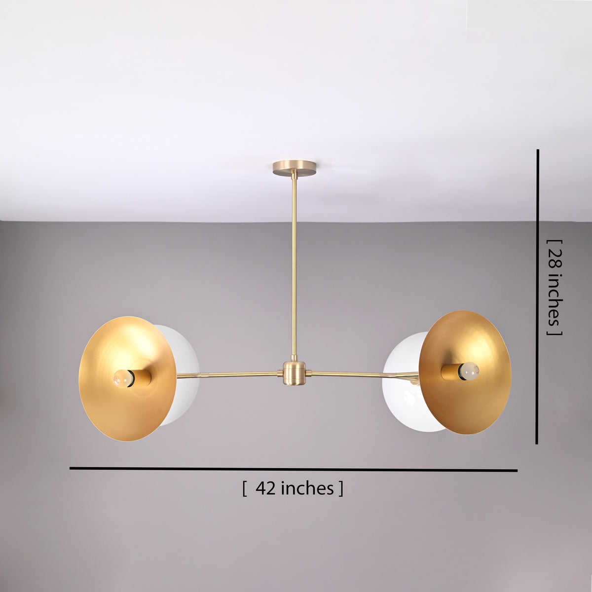 Copenhagen Discus - Ceiling Chandelier - 4 Lights - 32367