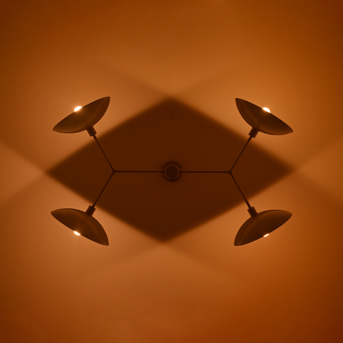 Copenhagen Discus - Ceiling Chandelier - 4 Lights - 32367