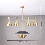 Rome Pivot - Diabolo Ceiling Chandelier - 11 Lights - 32368