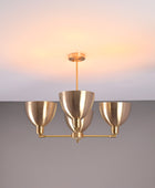 4 Lights Brass Ceiling Light Pendant Lamp 33