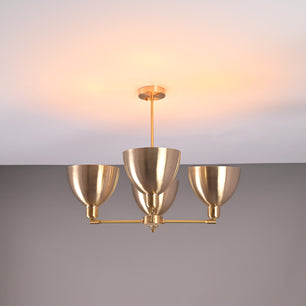 4 Lights Brass Ceiling Light Pendant Lamp 33