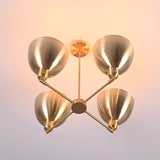 Tokyo Discus - Pendant Chandelier - 4 Lights - 32370