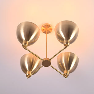 4 Lights Brass Ceiling Light Pendant Lamp 33