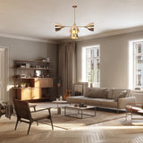 Tokyo Discus - Pendant Chandelier - 4 Lights - 32370