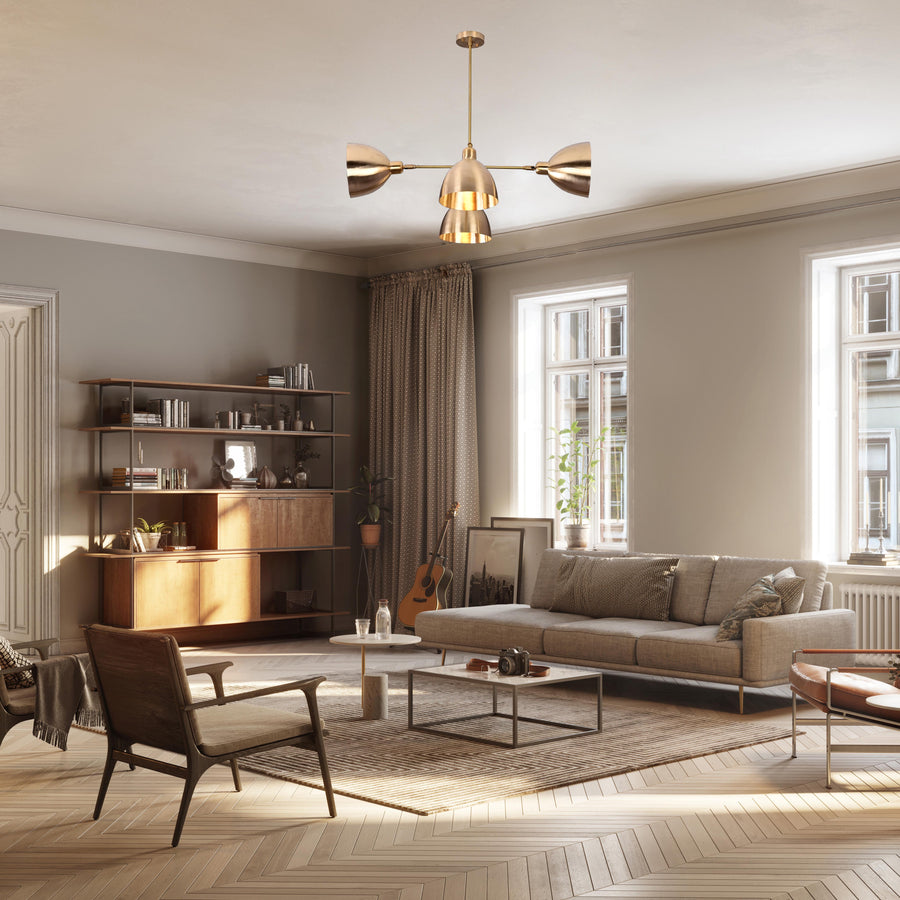 Tokyo Discus - Pendant Chandelier - 4 Lights - 32370