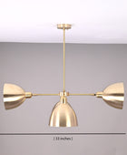 4 Lights Brass Ceiling Light Pendant Lamp 33