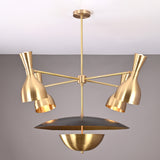 Stockholm Pivot - Diabolo Mid-century Chandelier - 11 Lights - 32383