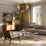 Stockholm Pivot - Diabolo Mid-century Chandelier - 11 Lights - 32383