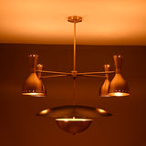 Stockholm Pivot - Diabolo Mid-century Chandelier - 11 Lights - 32383