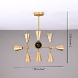 Barcelona Apex - Chandelier - 10 Lights - 32387