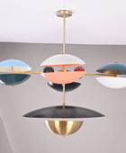 16 Lights Modern Brass Chandelier Large Pendant Ceiling Light by Brass Leaf Studio 32389