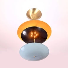 Three-Tier Dome Pendant Chandelier | 24