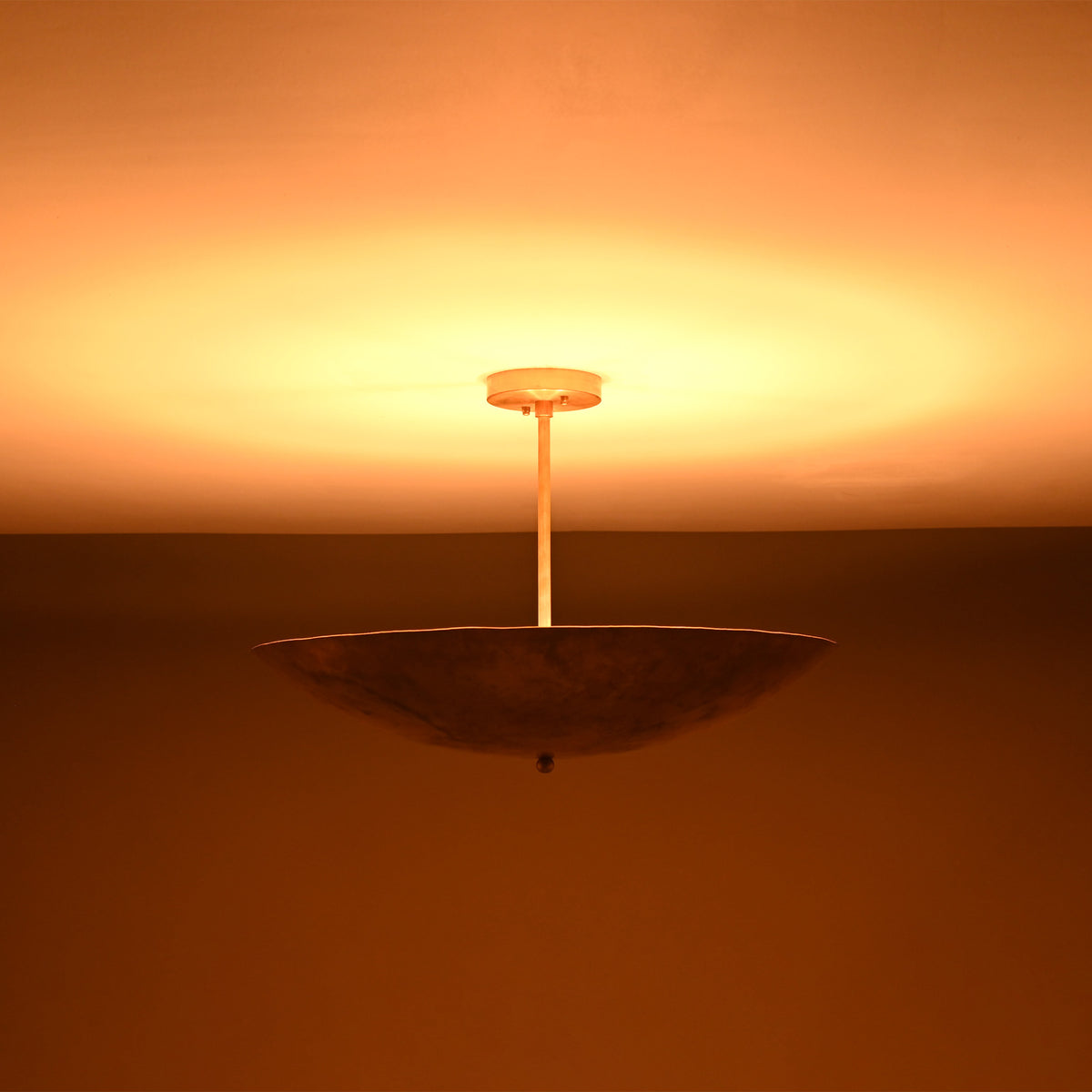 Siena Petite Disc Chandelier Mid Century Modern Ceiling Light - Model 32406