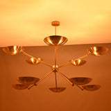 Brass Leaf Studio - Industrial Brass Made Wall Sconce, Sunlight Wall Ambience Lamp, Low-Light, Mood Light 32458