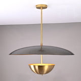 Customizable Brass Dome Chandelier – Handmade Modern Pendant Light Fixture - 32466