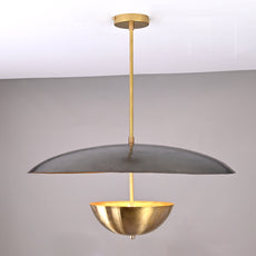 Brass Disc Style CHANDELIER 30