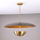 Customizable Brass Dome Chandelier – Handmade Modern Pendant Light Fixture - 32466