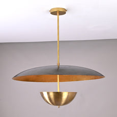 Brass Disc Style CHANDELIER 30