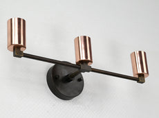 Customizable Mid-Century Brass Wall Sconce | Sleek Modern Design for Stylish Interior Spaces - 32515