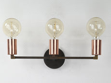 Customizable Mid-Century Brass Wall Sconce | Sleek Modern Design for Stylish Interior Spaces - 32515