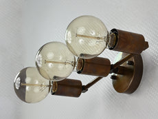 Modern Minimalist Brass Wall Sconce | Customizable Slim Profile Accent Light Fixture - 32518